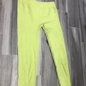 Katya leggings - neon yellow - size medium